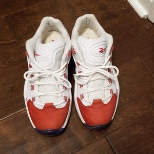 Reebok question lows